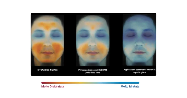 HYDRATE HBSKN - Hebi Skin con Pentavitin 1.5% e acido ialuronico multimolecolare per 72 ore di idratazione
